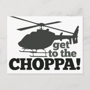 Cartão Postal Choppa