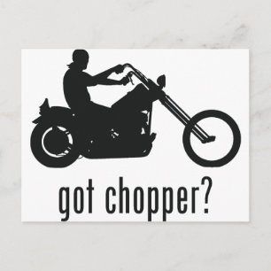 Cartão Postal Chopper