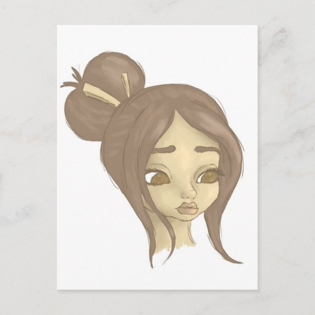 Cartão Postal Chopsticks (Frente)