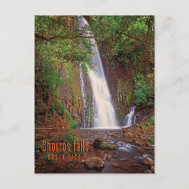 Cartão Postal Chorros cai, Costa Rica
