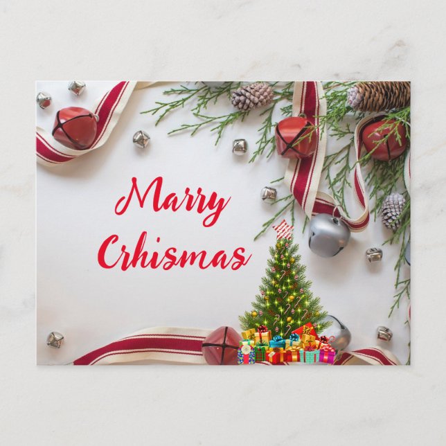 Cartão Postal Chrismas (Frente)