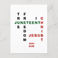Christian JUNETEENTH Crossword