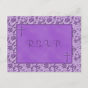 Cartão postal Christian Purple R.S.V.P.
