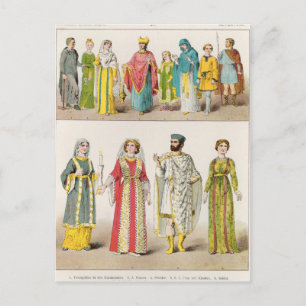 Cartão Postal Christian Roman Dress
