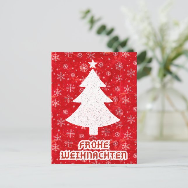 CARTÃO POSTAL CHRISTMAS ALEMÃO (Em pé/Frente)