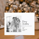 Cartão Postal Christmas Photo Family Card | Merry Christmas<br><div class="desc">Christmas Photo Family Card | Merry Christmas</div>