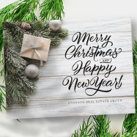 Christmas Pine Tree Merry Christmas Greeting