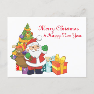 Cartão Postal Christmas Postcard