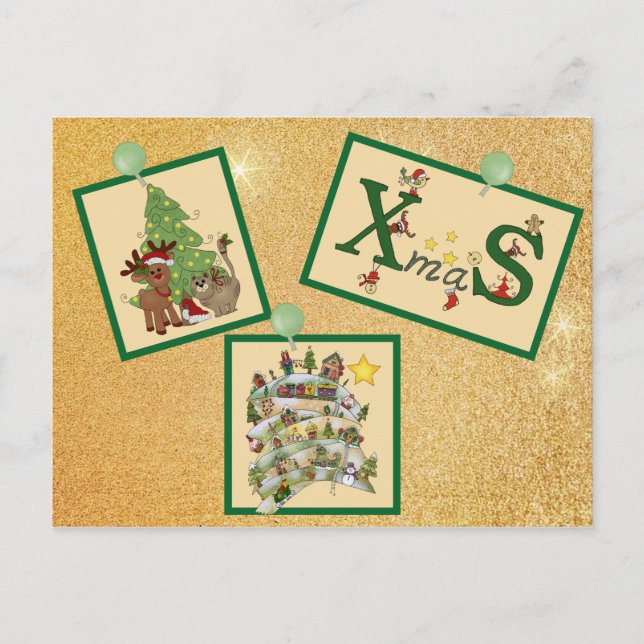 Cartão Postal Christmasbild (Frente)