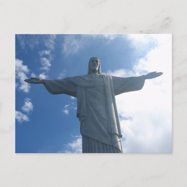 Cartão Postal Christo Brasil (Frente)