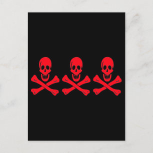 Cartão Postal Christopher Condent-Red