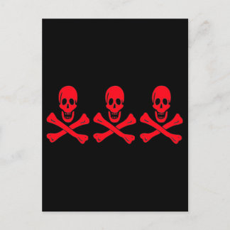 Cartão Postal Christopher Condent-Red