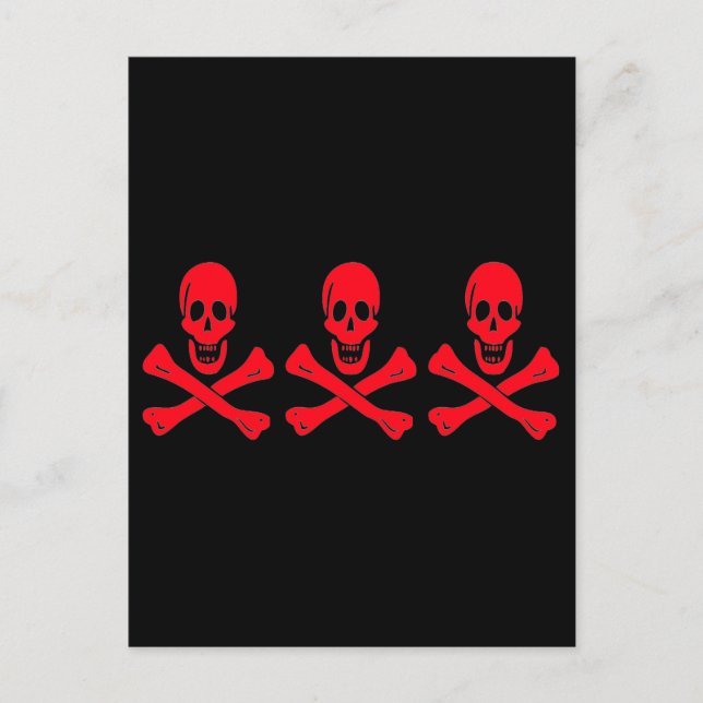 Cartão Postal Christopher Condent-Red (Frente)