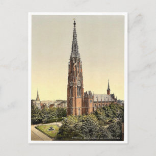 Cartão Postal Church, Bremerhafen, Hanover (ou seja, Hannover),