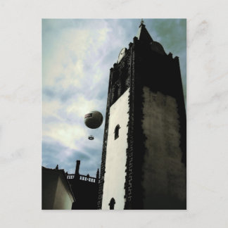 Cartão Postal Church Hot Air Balloon Funchal, Madeira (Portugal)