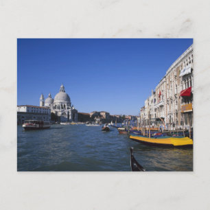 Cartão Postal Church of Santa Maria della Salute and Grand