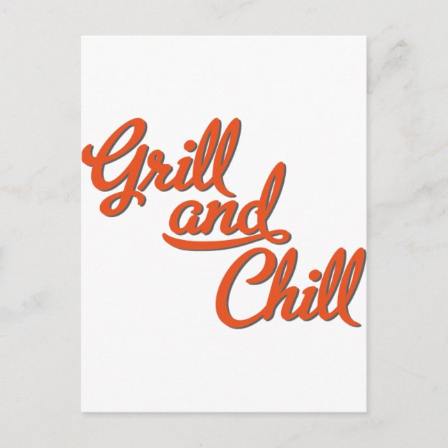 Cartão Postal churrasco (Frente)