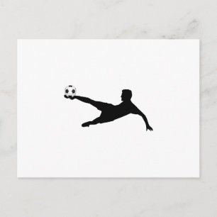 Cartão Postal Chute de Futebol