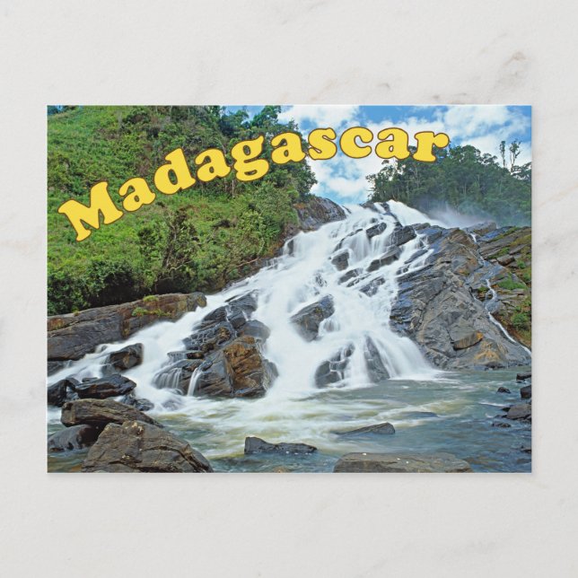 Cartão Postal Chutes du Koma (Frente)