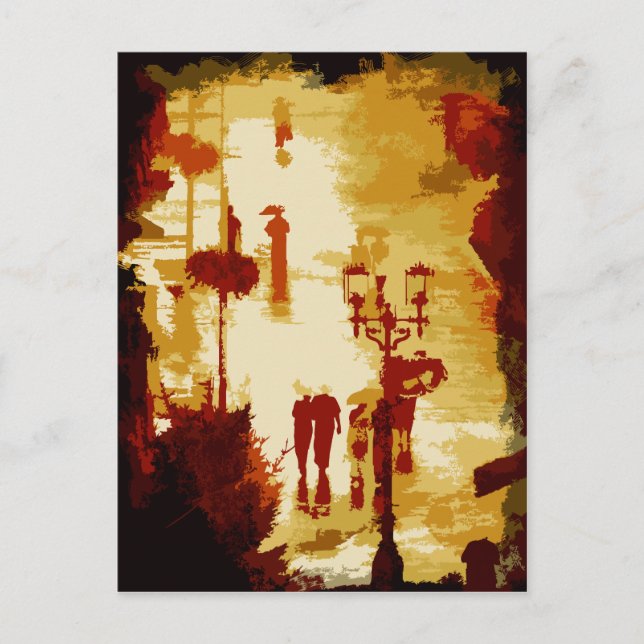 Cartão Postal Chuva (Frente)