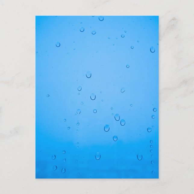 Cartão Postal Chuva cai (Frente)