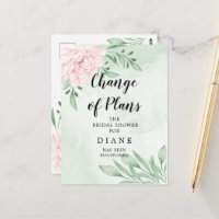 Chuva de Noiva Pink Rose Foliage Change The Date