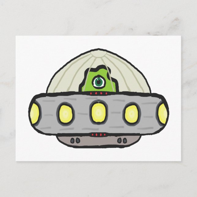 Cartão Postal Chuva voadora (Frente)