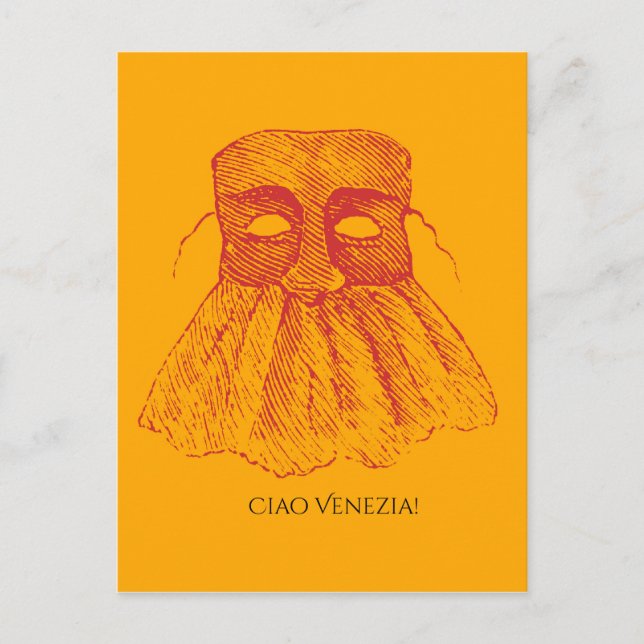 Cartão Postal Ciao Venezia! (Frente)