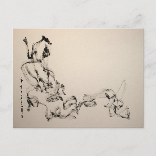 Cartão Postal ciberespaço Boogers 1182012 (Frente)