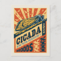 Cicada Invasão 2024 - Letra Press