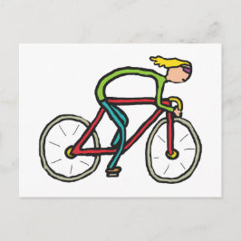 Cartão Postal Ciclismo