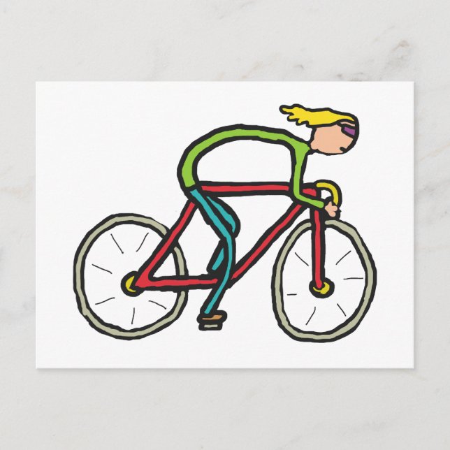 Cartão Postal Ciclismo (Frente)