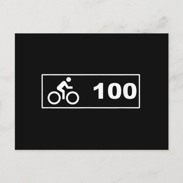 Cartão Postal Ciclismo - Corrida do Século 100 (Frente)