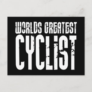 Cartão Postal Ciclismo e Ciclistas Mundiais Maior Ciclista