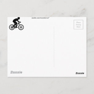 Cartão Postal Ciclista