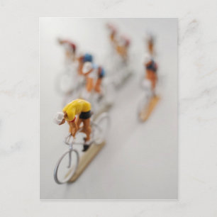 Cartão Postal Ciclistas Modelo