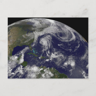 Cartão Postal Ciclones Tropicais Katia, Lee, Maria E Nate.