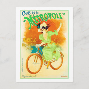 Cartão Postal Ciclos de la Metropole