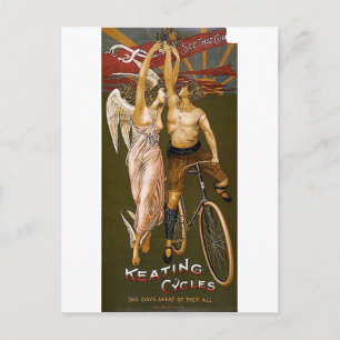 Cartão Postal Ciclos de teclas