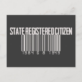 Cartão Postal Cidadão Registrado pelo Estado
