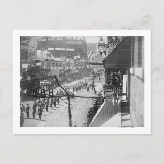 Cartão Postal Cidadãos de Deadwood Comemoram 2 (Frente)