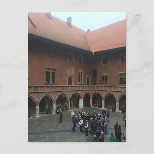 CARTÃO POSTAL CIDADE ANTIGA DE KRAKOW (Frente)