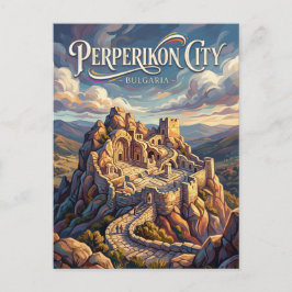 Cartão Postal Cidade Antiga de Perperikon Bulgária