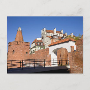 Cartão Postal Cidade Antiga em Varsóvia