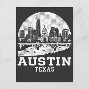 Cartão Postal Cidade Austin Texas