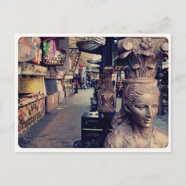 Cartão Postal cidade camden, londres (Frente)