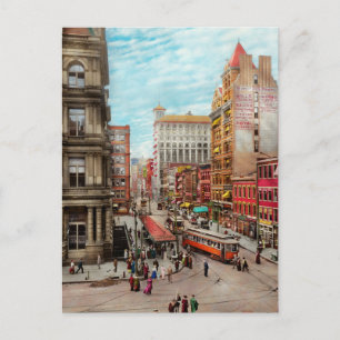 Cartão Postal Cidade - Cincinnati, OH - Rainha cidade 1915