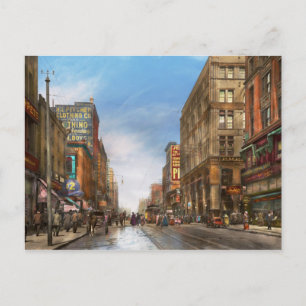 Cartão Postal Cidade - Comércio de MO de Kansas City desde 1900