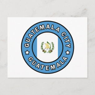 Cartão Postal Cidade da Guatemala Guatemala