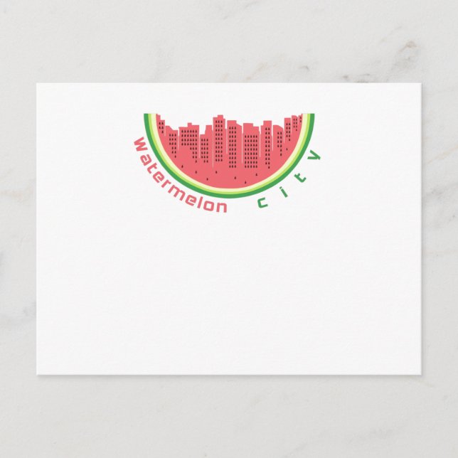 Cartão Postal Cidade da Melancia (Frente)